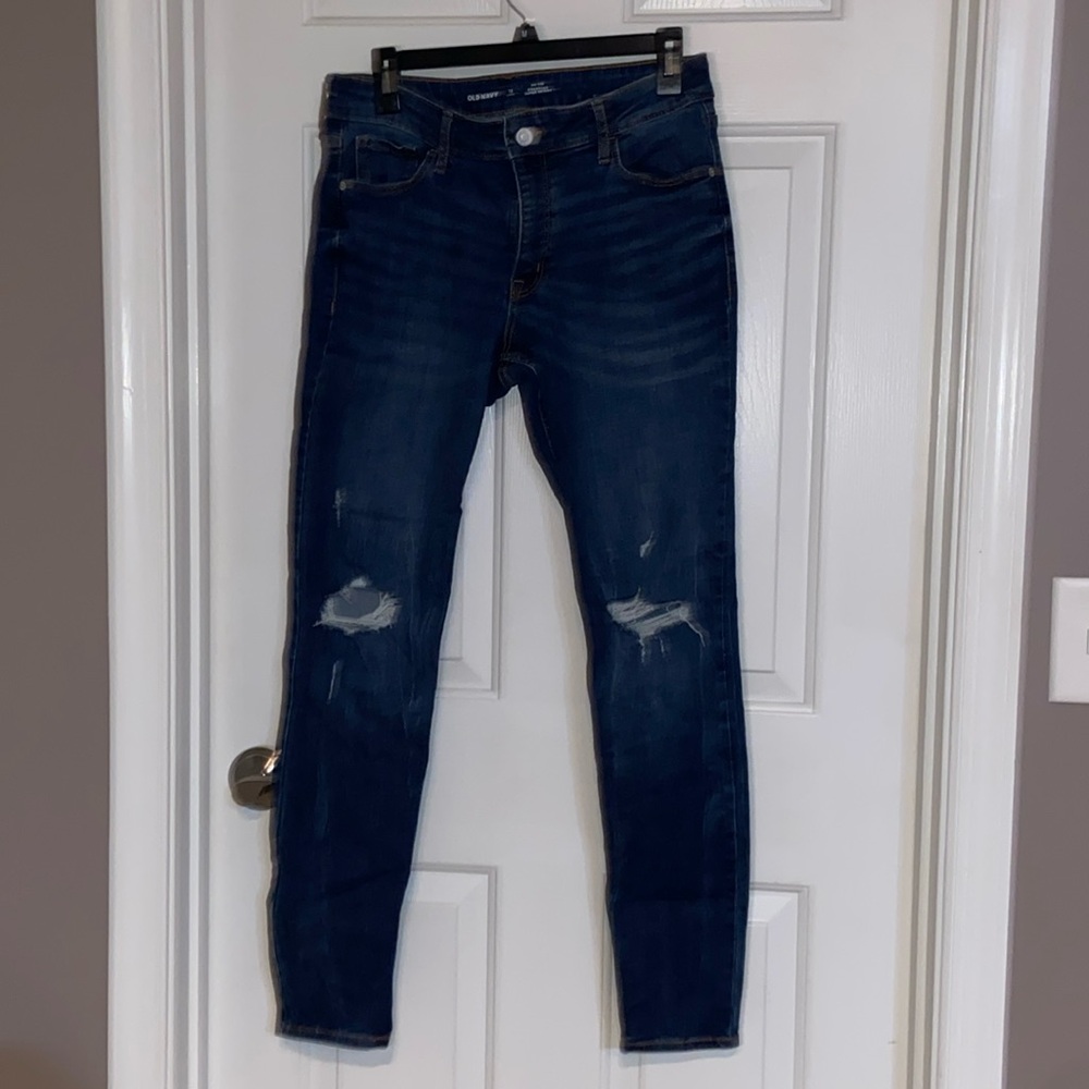 Old Navy size 12 long jeans.